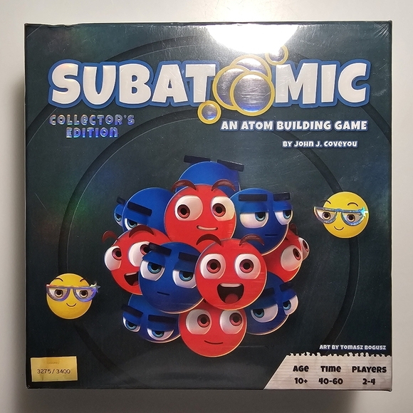 Genius Games SUBATOMIC An Atom Building Game Collector's Edition - Picture 1 of 15